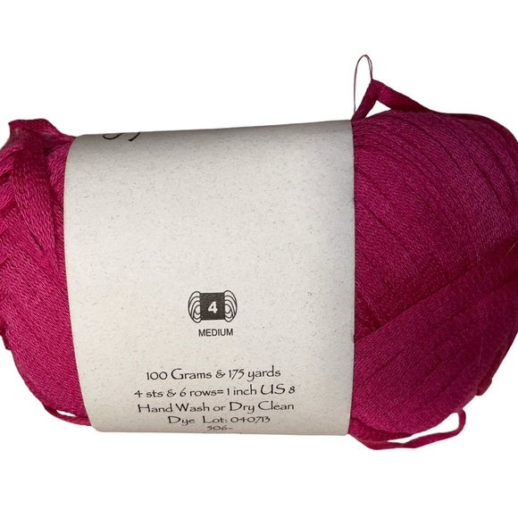 South West Trading Company Phoenix Soy Silk Worsted Tape Yarn SWTC Soysilk - Picture 4 of 6